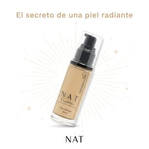 Base L&iacute;quida Nat Tono Warm Beige 30 Ml Acabado Natural