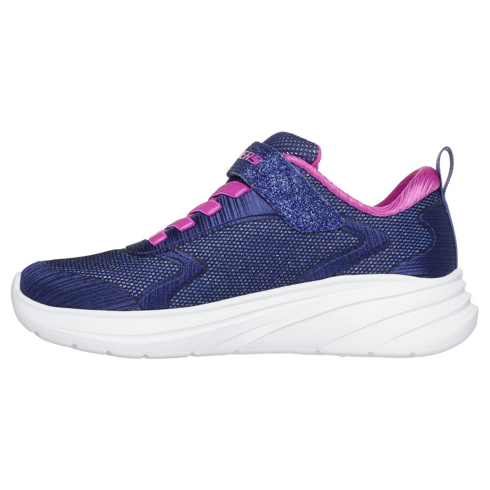 Zapatilla Infantil Niña Skechers Wave 92 Nvy image number 5.0