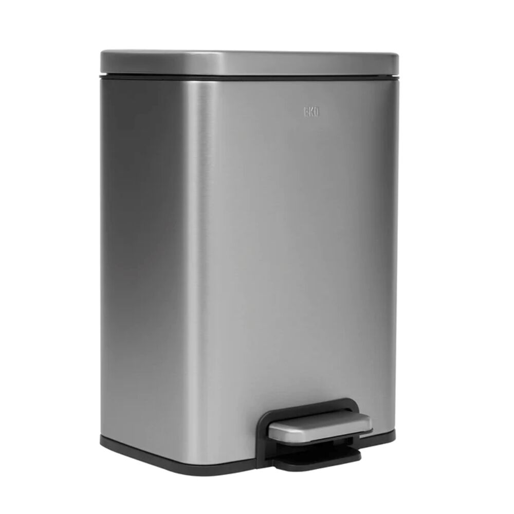 Basurero Eko Madison Rectangular Pedal Ss 12l image number 0.0