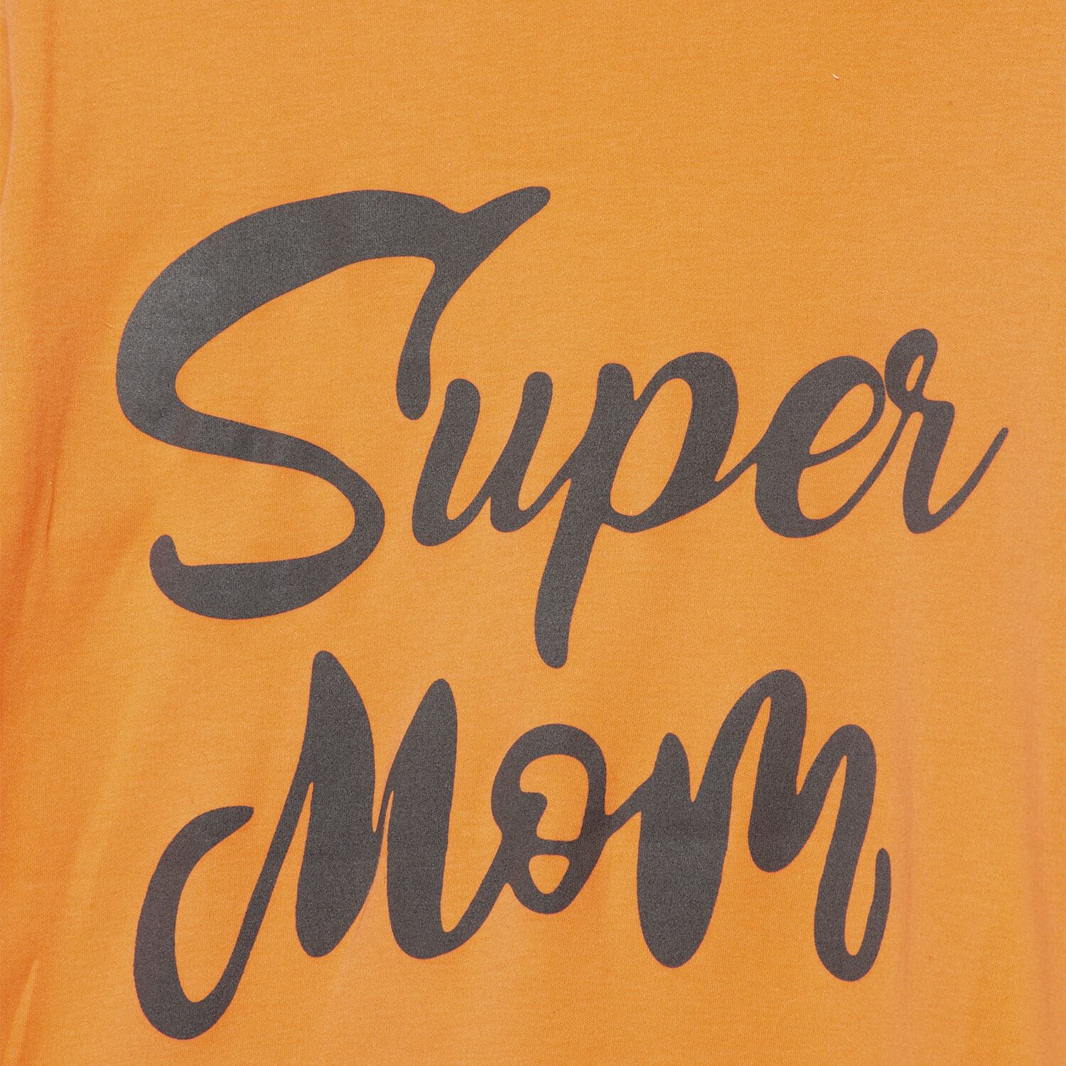 Polera Naranja Super Mom Algod&oacute;n Peruano image number 2.0