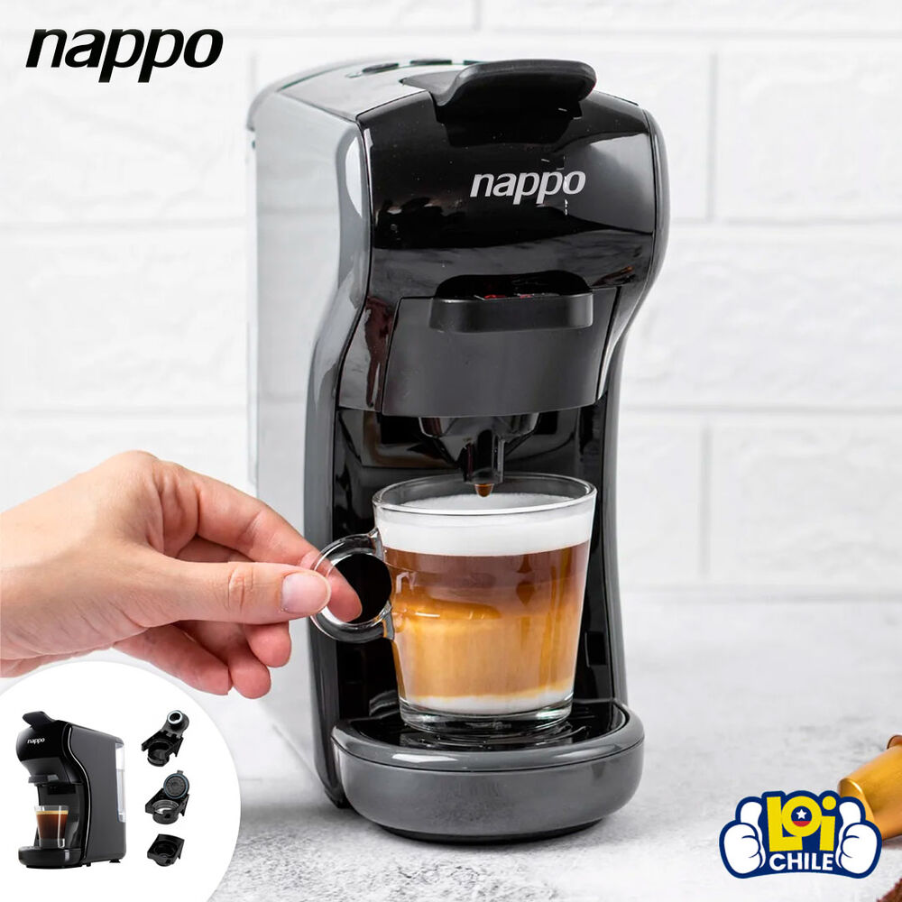 Cafetera Nappo 3 En 1 1450w Compatible Dolce Gusto Nespresso image number 8.0