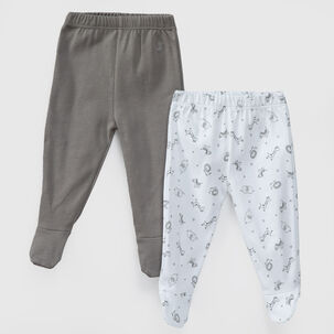 Pack Pantalones Gris Safari Algodón Peruano