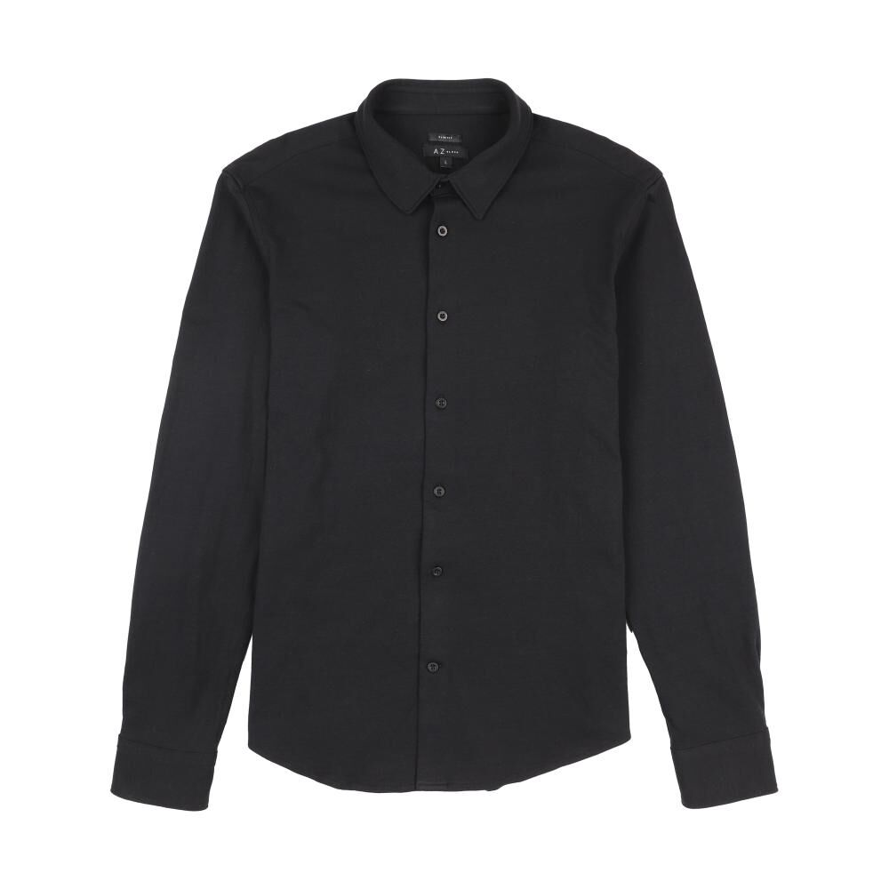 Camisa Hombre Az Black image number 0.0