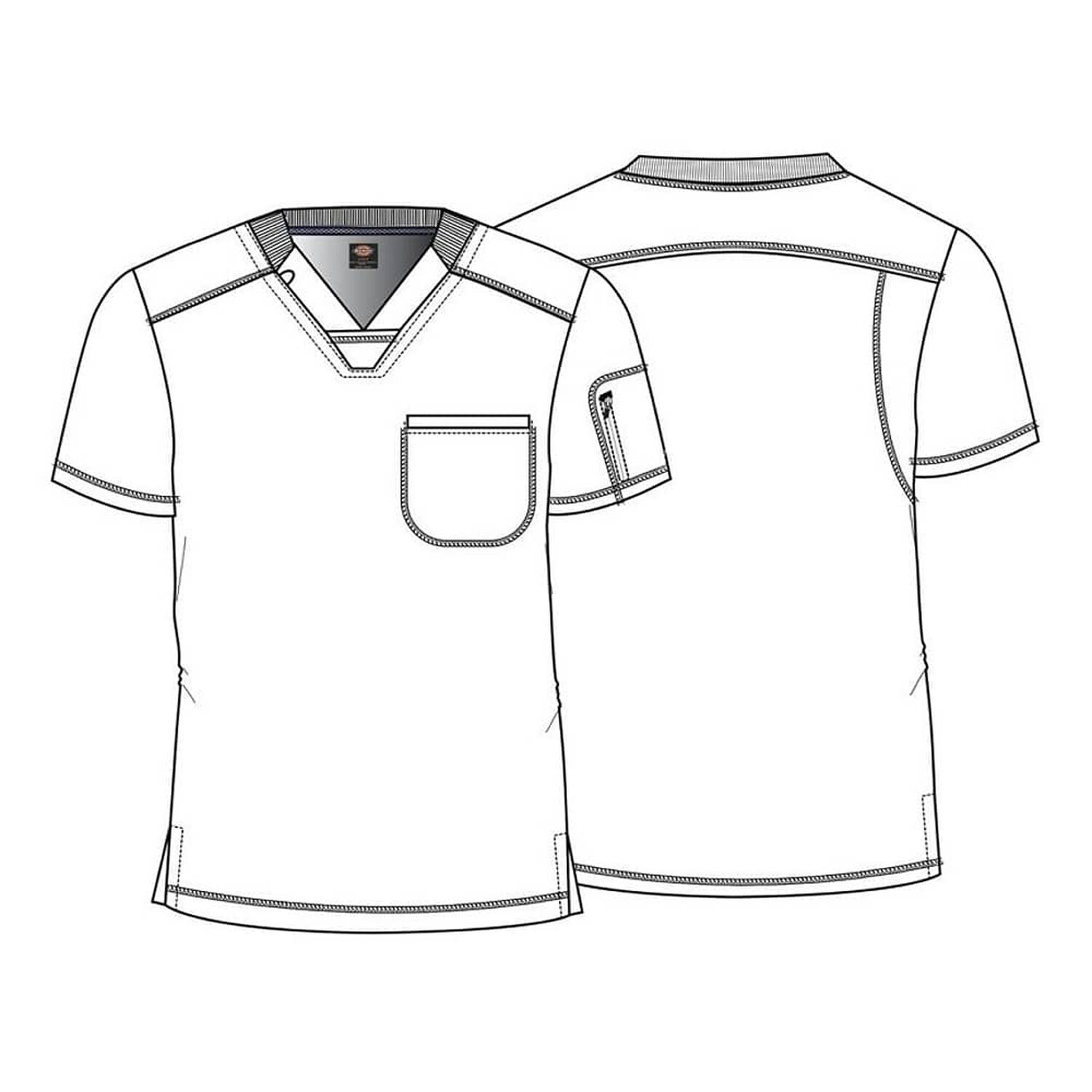Polera Clinica Estampado Dickies Hombre Royal Blue image number 3.0