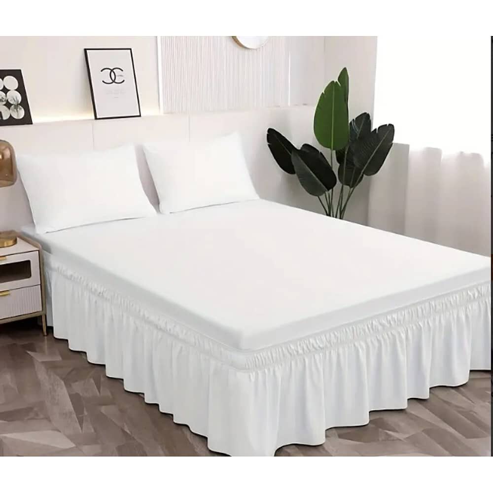 Faldon Liso Cama De 2 Plazas image number 0.0