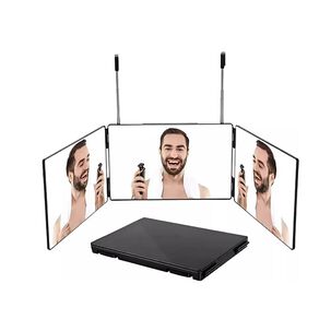 Espejo Triple De 360 Con Ganchos