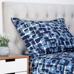 Cubrecama Azhome Azulejo 15 / 1.5 Plazas