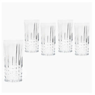 Display 6 Vasos Altos Modelo Birmingham De 360cc Trago Jugo