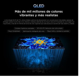 Qled 85" TCL P7L / Ultra HD 4K / Smart TV