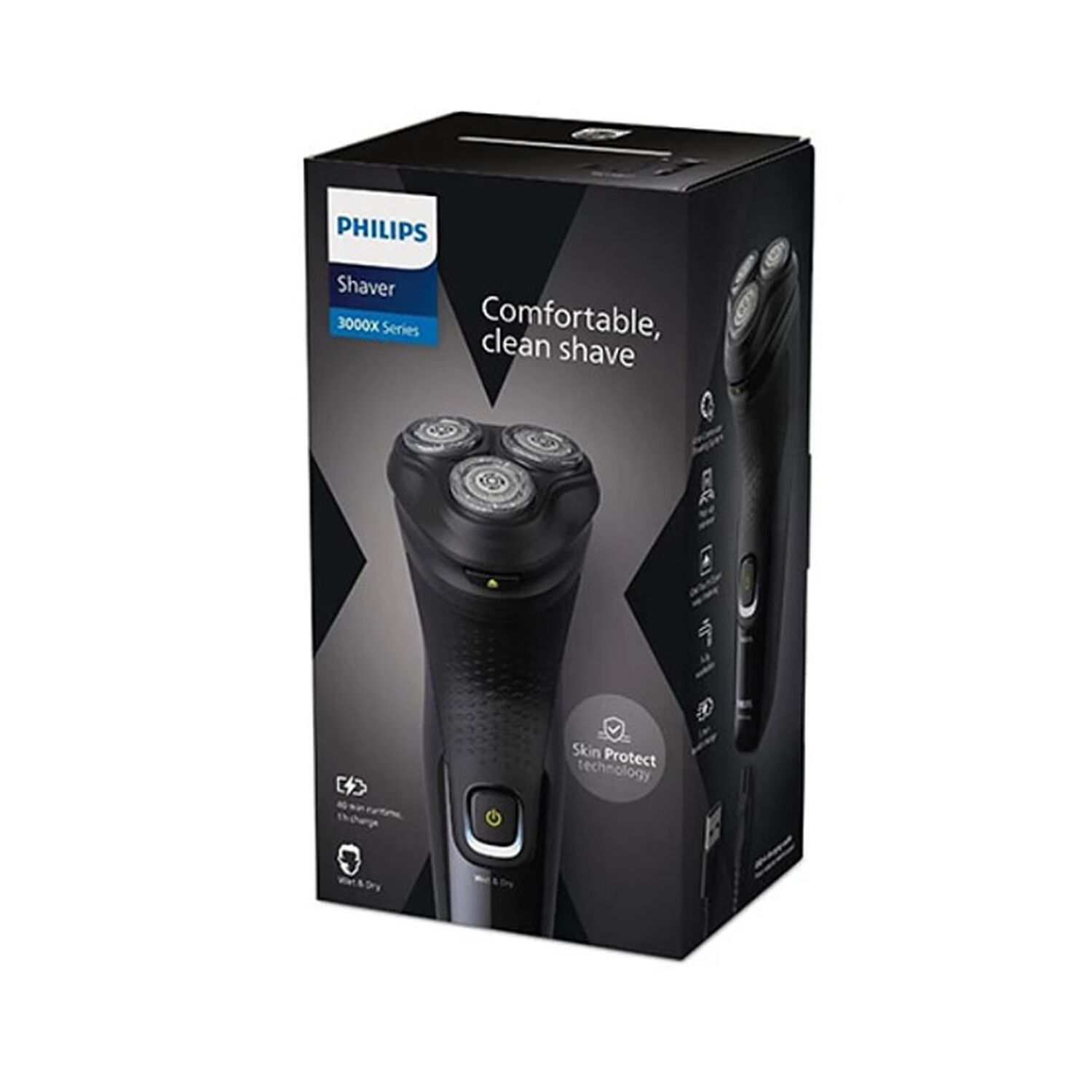 M&aacute;quina De Afeitar El&eacute;ctrica Philips X3021 Afeitadora En Seco Y H&uacute;medo image number 1.0