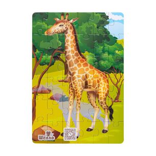 Puzzle Jirafa 36 Piezas + Figura