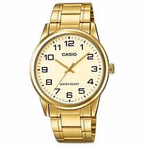 Reloj Casio Hombre Mtp-v001g-9budf Golden Edition Men