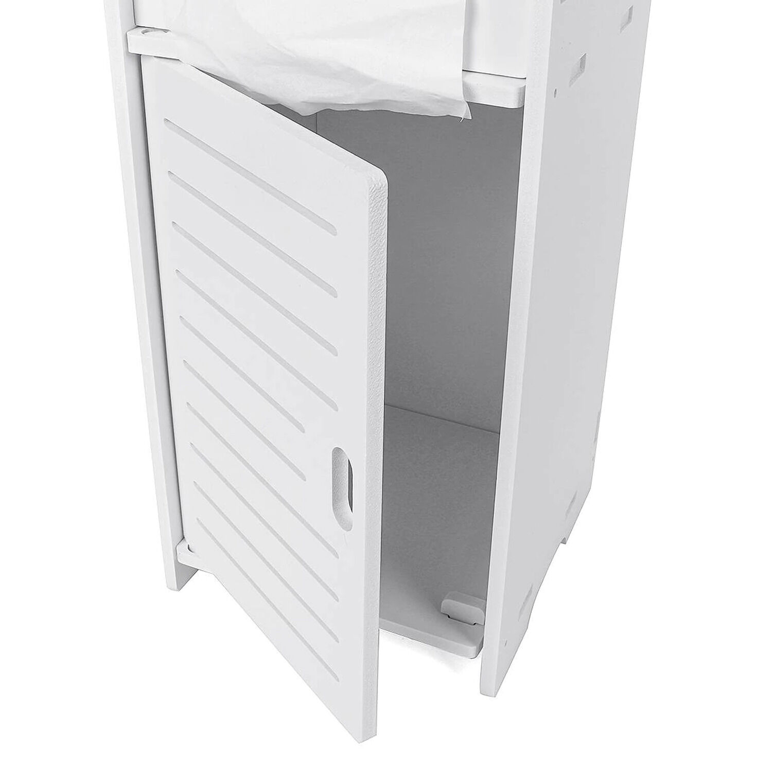 Estante Ba&ntilde;o Organizador Multiuso 80x20x18 Cm Blanco image number 3.0