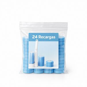 Recargas Cepillo De Ba&ntilde;o Wc - 24 Uni Blanco