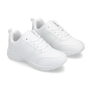 Zapatilla Escolar Unisex Legal Street White