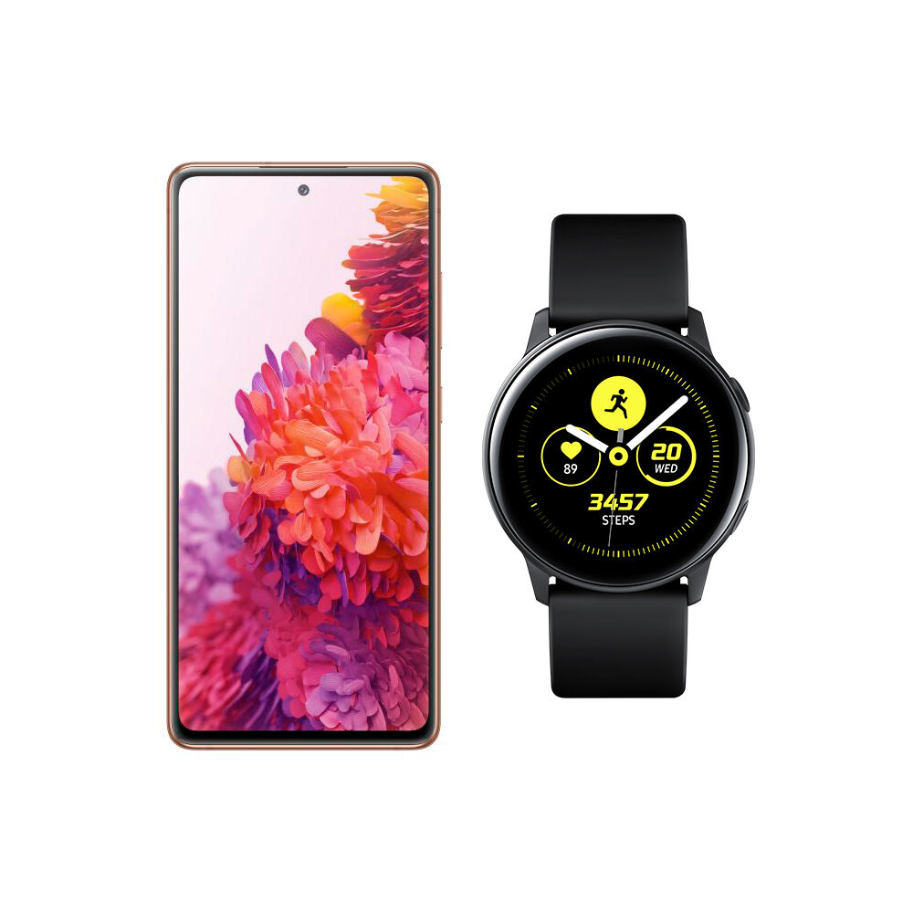 Smartphone Samsung S20 Fe Cloud Orange + Galaxy Active Black