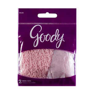 Pack De Malla De Pelo Goody Colores Variados 2 Unidades Por Pack.