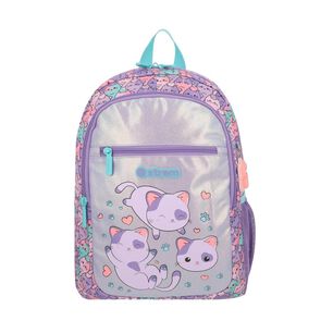 Mochila Xtrem Logan 6xt Gatos Lila