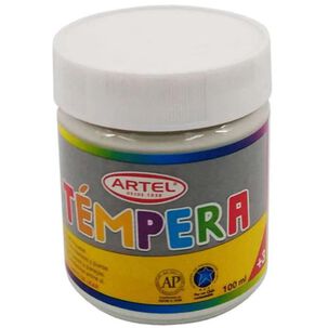 Frasco 100ml Tempera Blanco 11