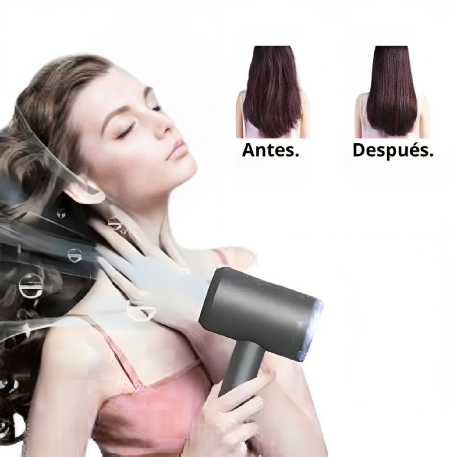 Secador De Pelo I&oacute;nico Profesional, Potente Secador De Pelo image number 4.0