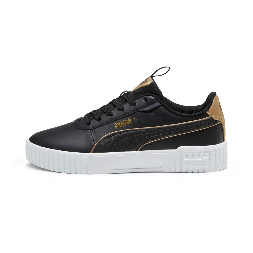 Zapatilla Urbana Mujer Puma Carina 2.0 Pop Up Metallics Negro image number 1.0