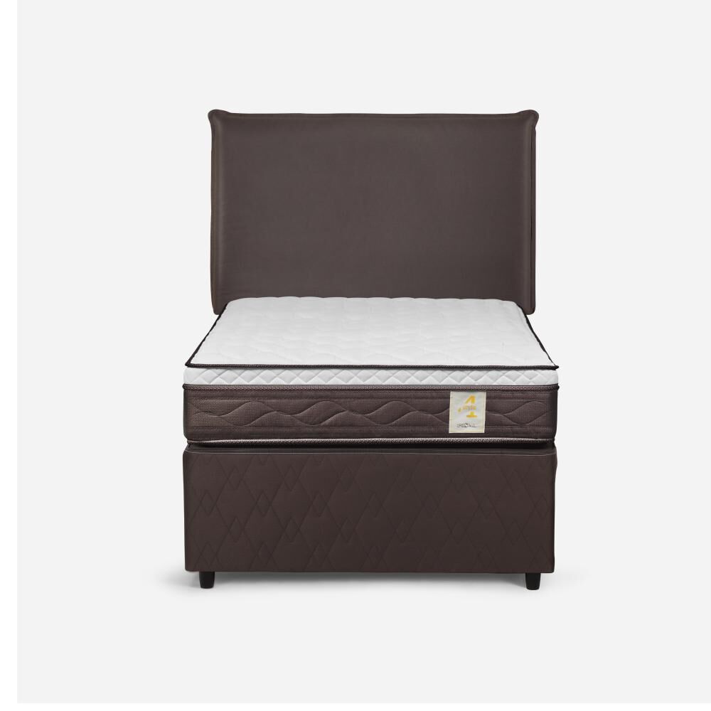 Cama Nido Rosen New Style 4 / 1.5 Plazas / Base Normal + Respaldo image number 0.0