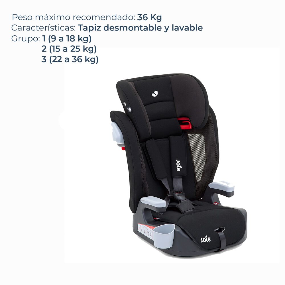 Silla De Auto Butaca Elevate Two Tone Black Joie image number 2.0