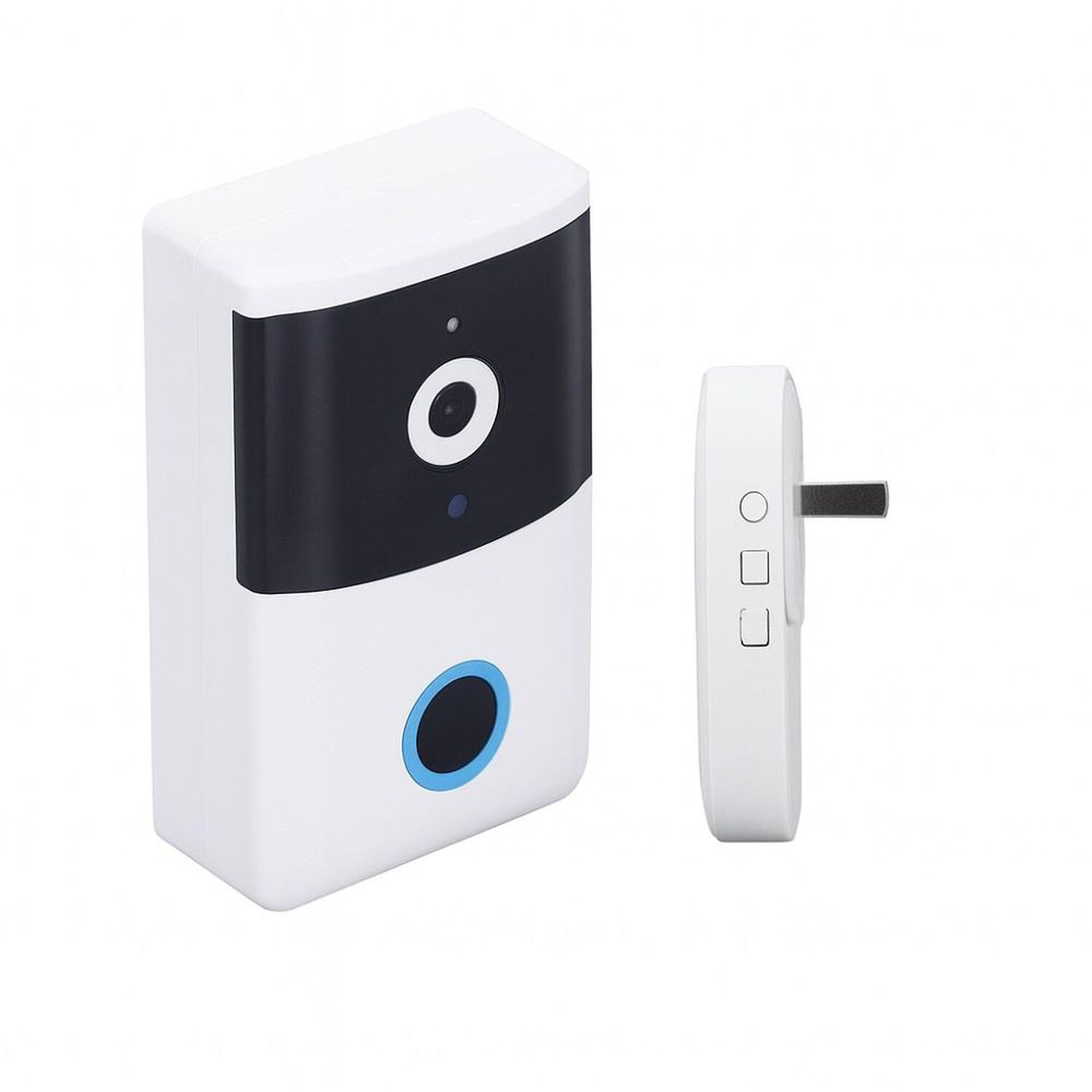 Timbre Puerta Inal&aacute;mbrico Wifi Con C&aacute;mara Visi&oacute;n Nocturna Hd image number 3.0