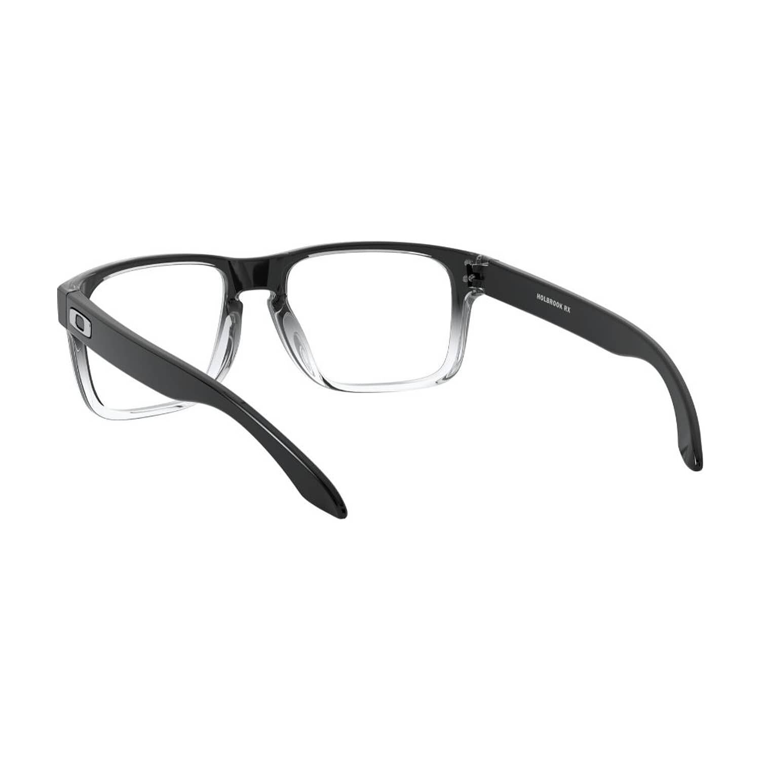 Lentes &Oacute;pticos Holbrook Rx Negro Pulido Transparente Desvanecido Oakley Frame image number 5.0