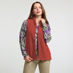 Polerón Regular Sin Manga Cuello Alto Mujer Geeps