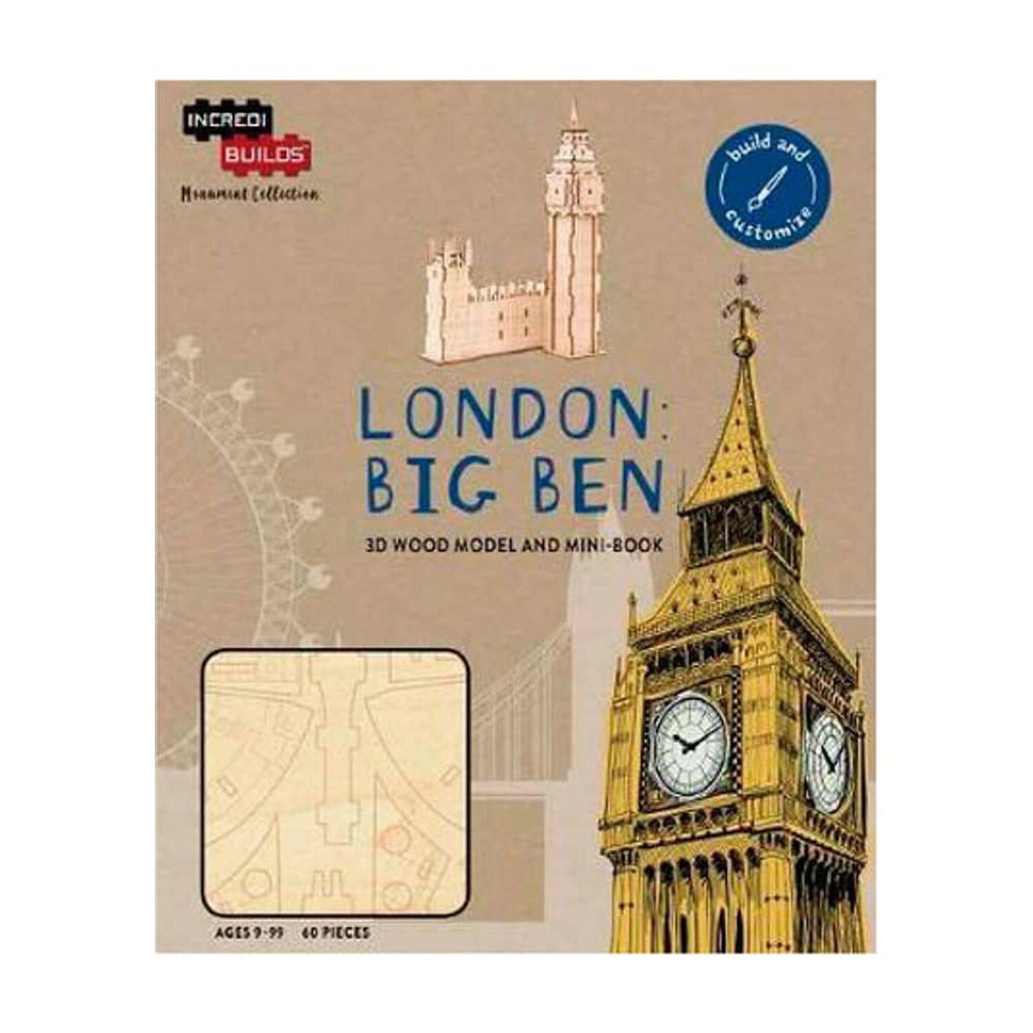 Londres Big Ben, Modelo Para Armar image number 0.0