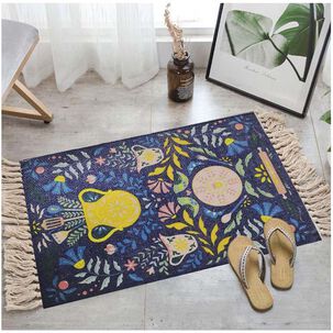 Bajada De Cama Kilim De Estilo Etnico 60x90 Cm