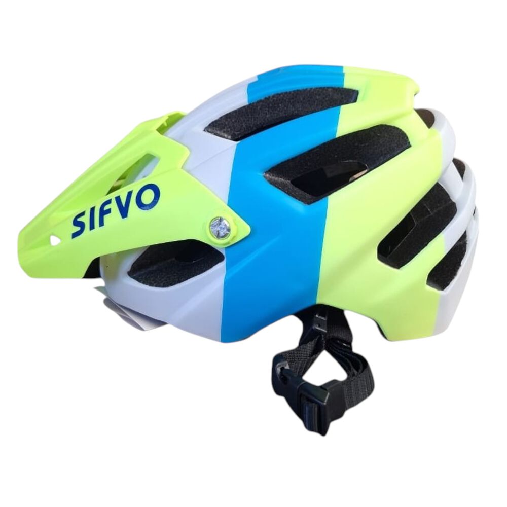 Casco Bicicleta Adulto Sifvo Tricolor image number 2.0