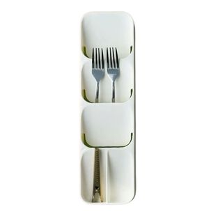 Organizador De Cubiertos Tipo Bandeja Para Cajon Compacto