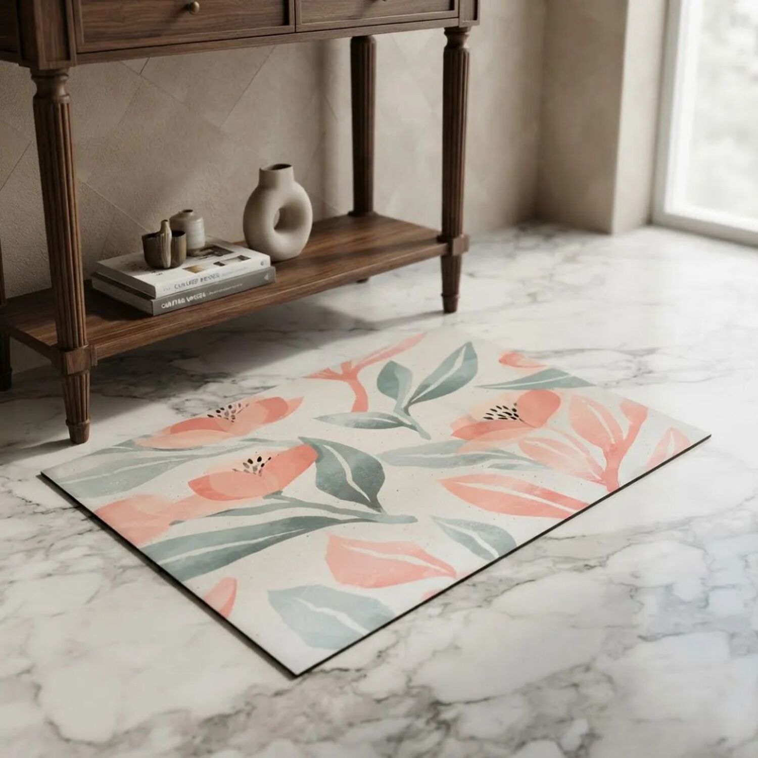 Alfombra Vin&iacute;lica Decorativa 4060 Cm - Blomm Soft image number 4.0