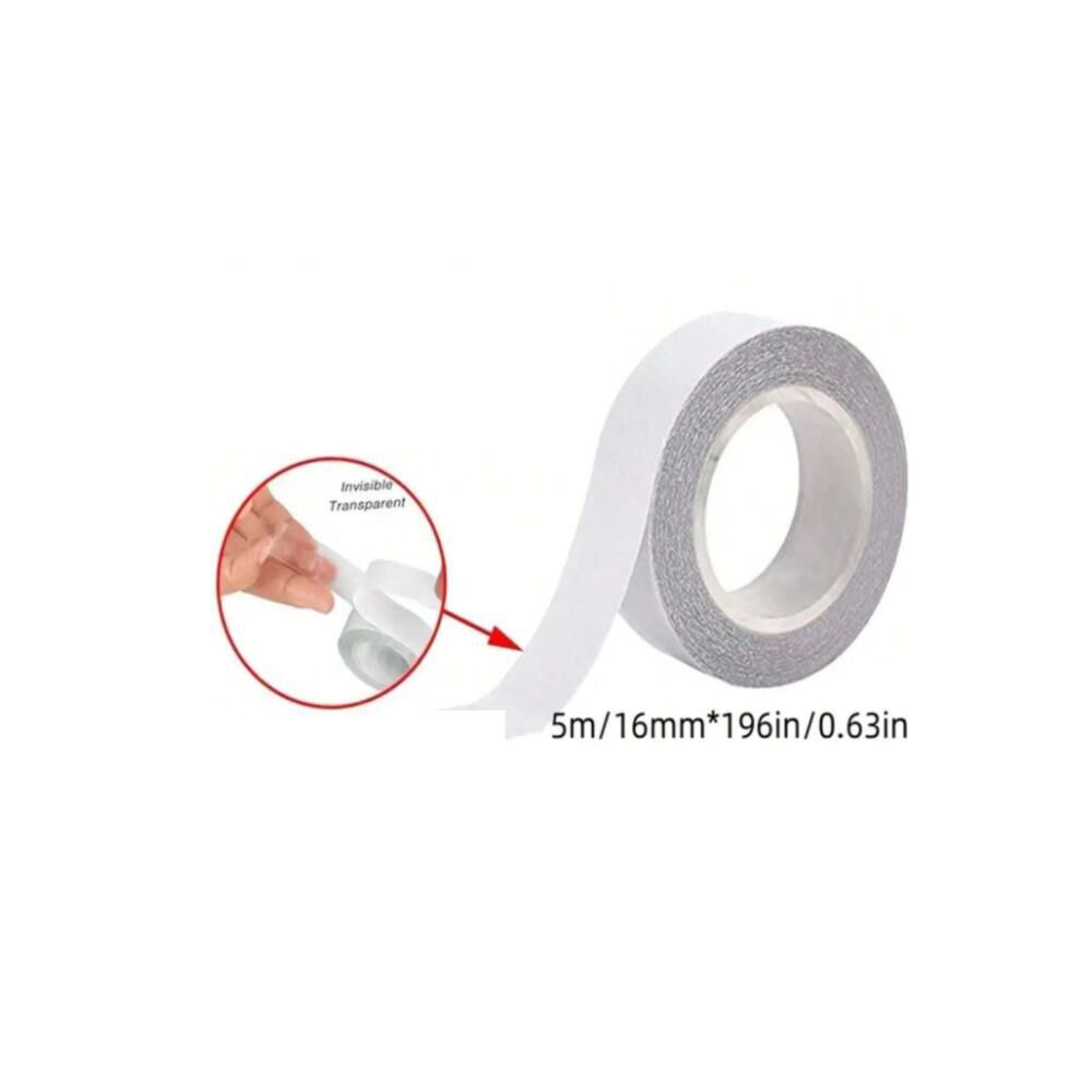 Cinta Adhesiva Corporal De Doble Cara Reversa Adecuada Para Tirantes, Ropa, Vestidos. image number 1.0