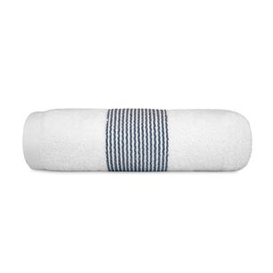Toalla De Ba&ntilde;o Cuerpo Mav Nautica Home 100% Algod&oacute;n Suave 76x137cm Azul