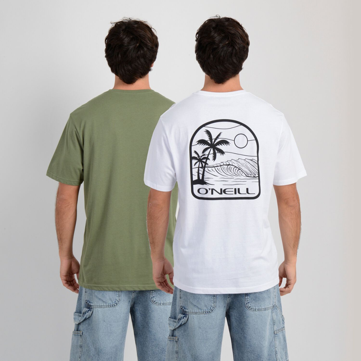 Pack Poleras Manga Corta Cuello Redondo Oneill image number 1.0