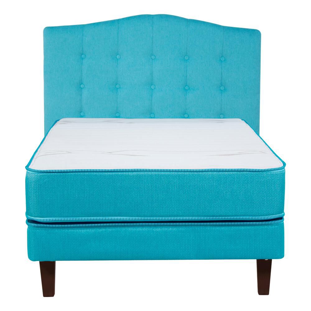 Cama Europea Mantahue Acua / 1.5 Plazas / Base Normal  + Respaldo image number 0.0