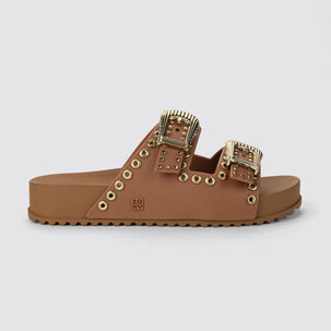 Sandalia Mujer Beige Hold Ad Zaxy