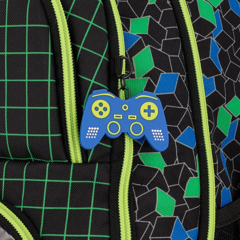 Mochila Con Ruedas Xtrem Cross 6xt Gamer Negro image number 1.0
