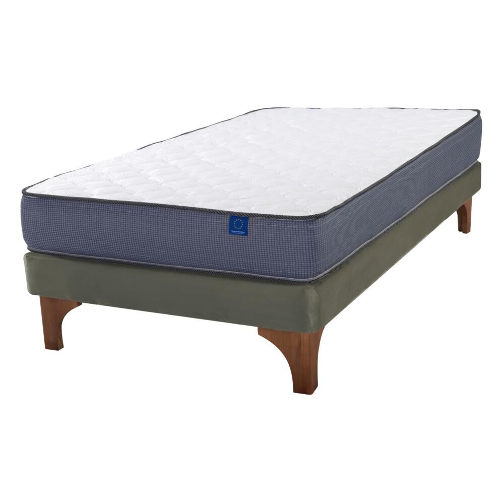 Cama Europea Flex Mola / 1.5 Plazas / Base Normal image number 0.0