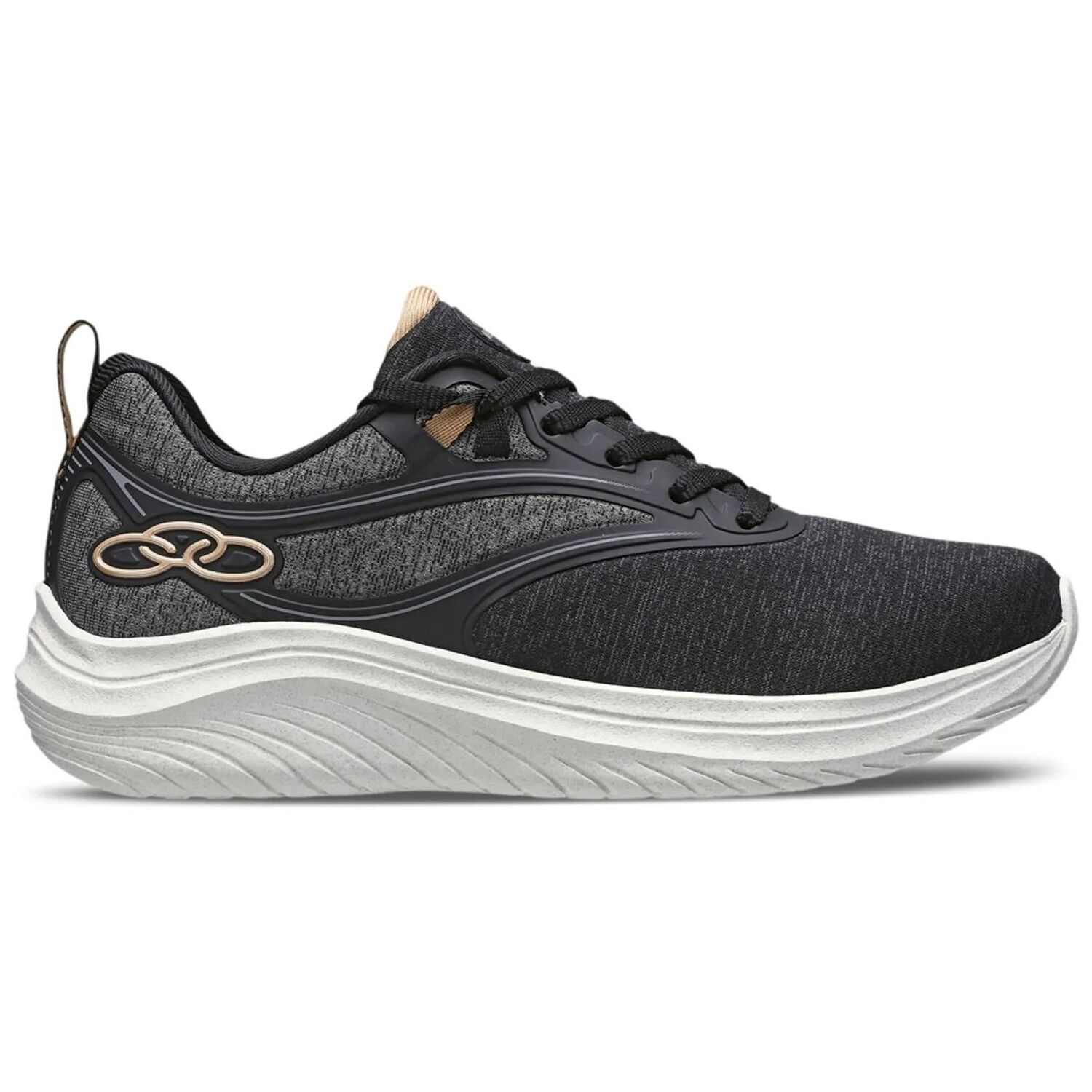 Zapatilla Mujer Alfa 2 Negro/gris image number 0.0