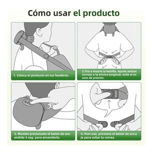 Masajeador Cuello Y Hombros Electrico Con Calor
