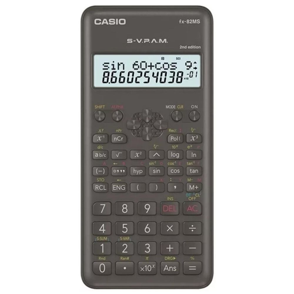 Calculadora Cientifica 240 Funciones Negro Fx-82ms image number 0.0