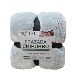 Frazada Chiporro Two Tones 1.5 Plazas Tonos Claros - Ps
