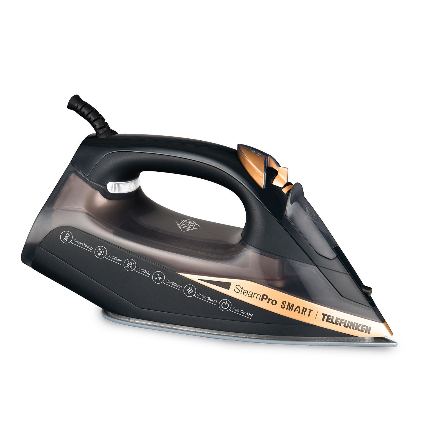 Plancha A Vapor Telefunken Steampro Smart Negro image number 0.0
