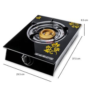 Cocina Encimera A Gas Vidrio Templado Line 1 Plato Regular