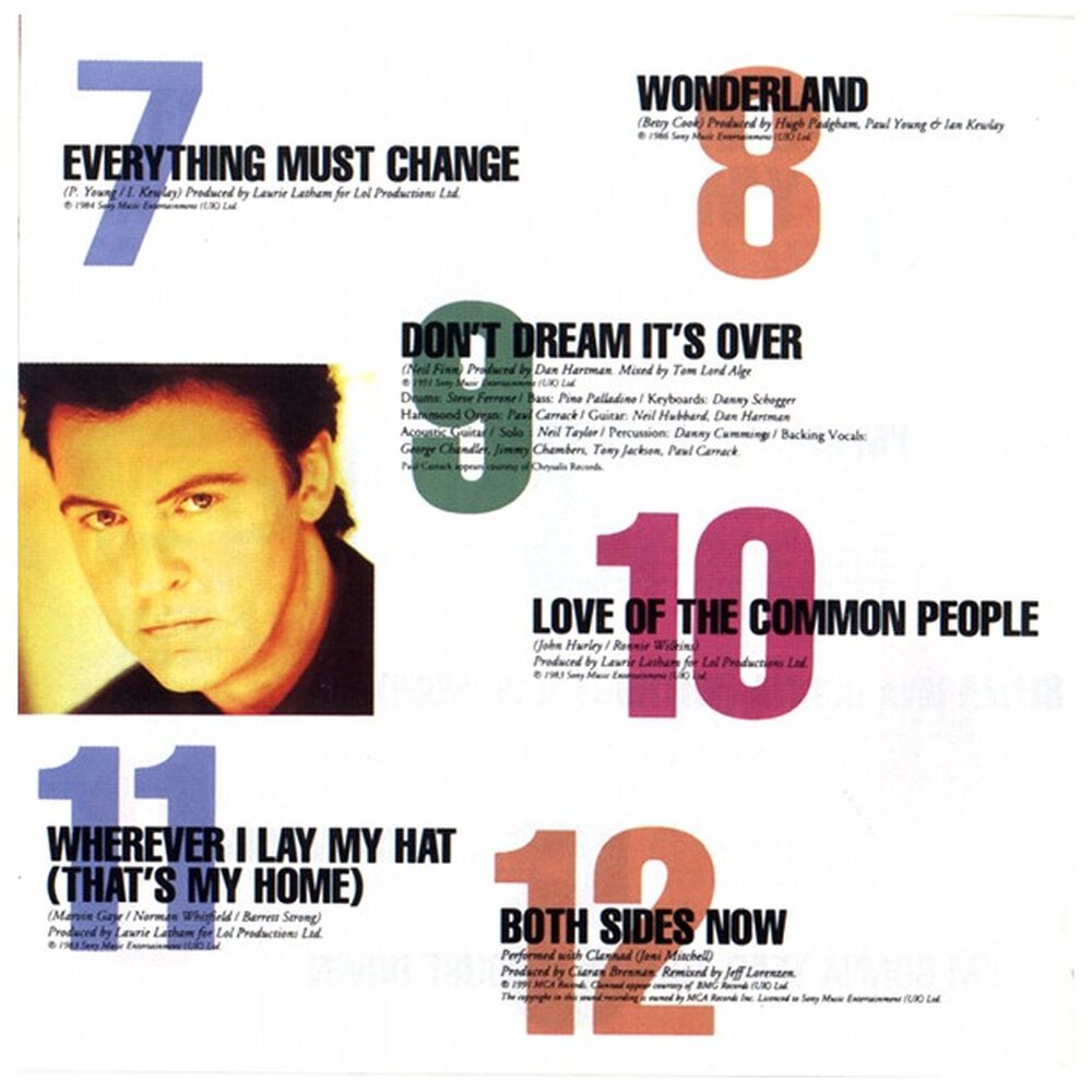 Paul Young - From Time To Time: Singles Collection | Cd image number 5.0