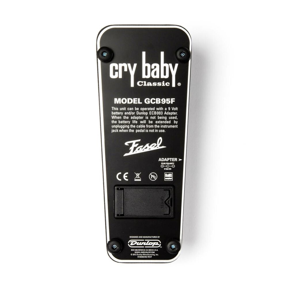 Pedalera Dunlop Gcb95 Cry Baby Wah image number 2.0